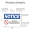 Signmission No Gum No Metal Cleats No Shelled Nuts, 10 in W x Rectangle, Plastic OS-2PACK-NS-P-710-L-14638 - alternate 4